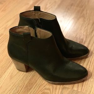 Madewell Billie Boot, black, leather, 7.5